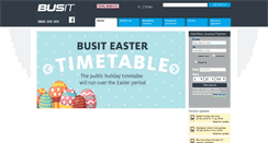 Desktop Screenshot of busit.co.nz