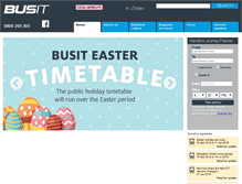 Tablet Screenshot of busit.co.nz